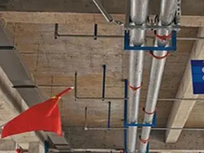 榆社管廊支架的安装方法